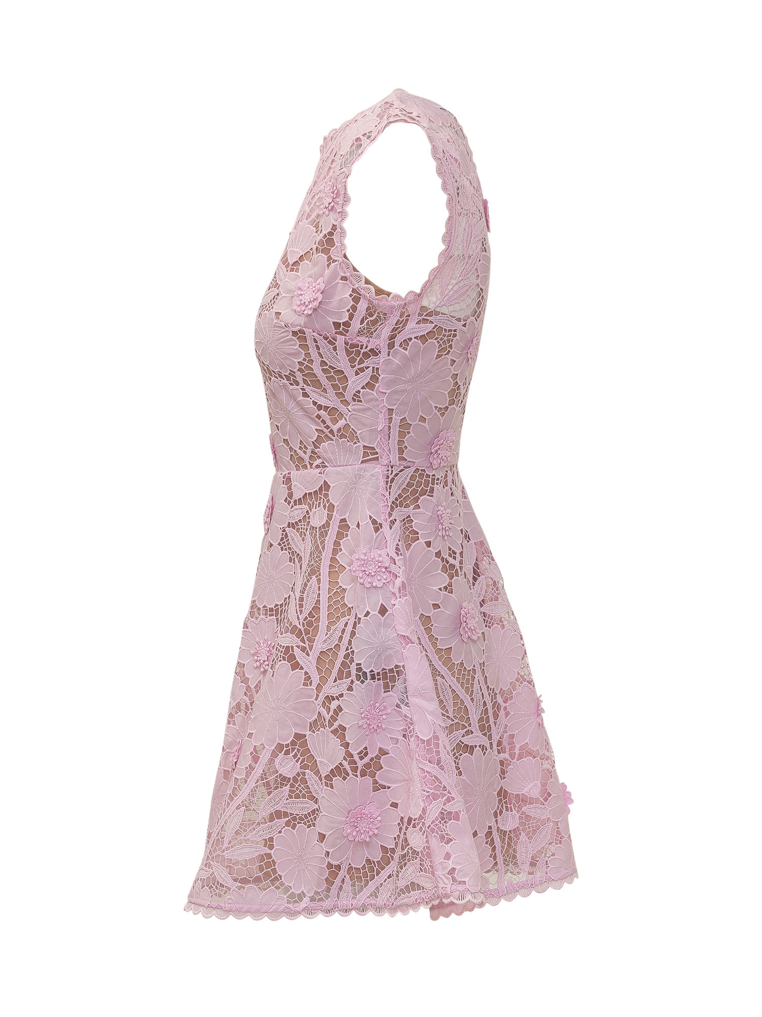 [Self-portrait] Sleeveless dress FW26 PF26109SP PINK