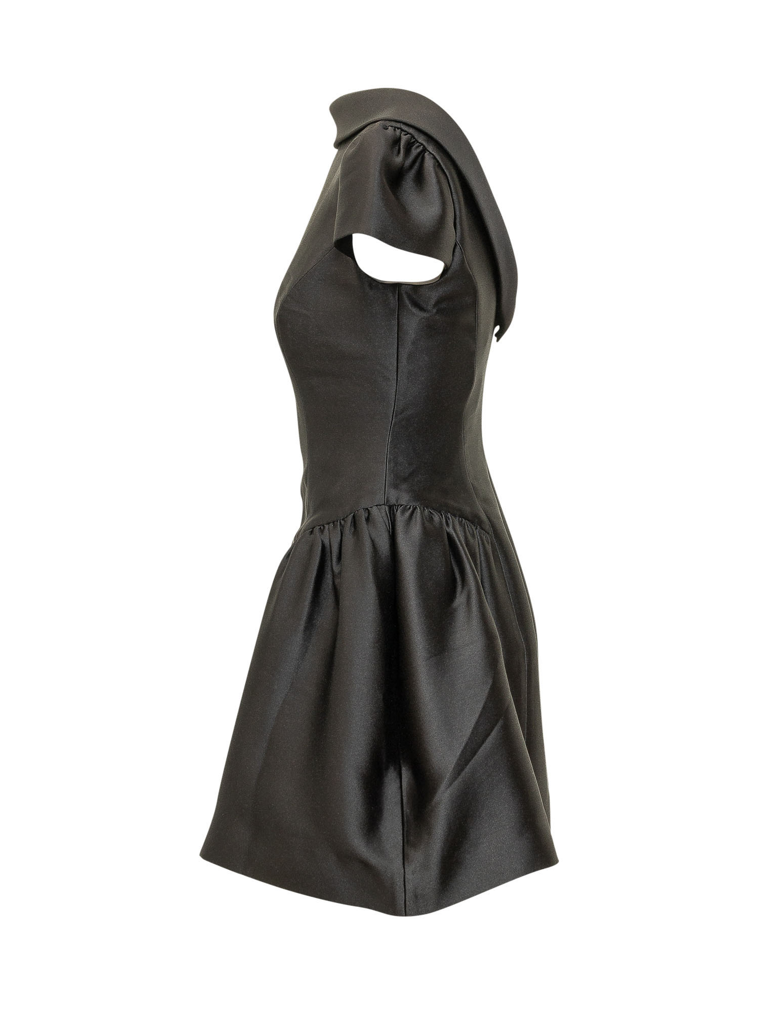 [Self-portrait] Short sleeve dress FW26 PF26097SB BLACK