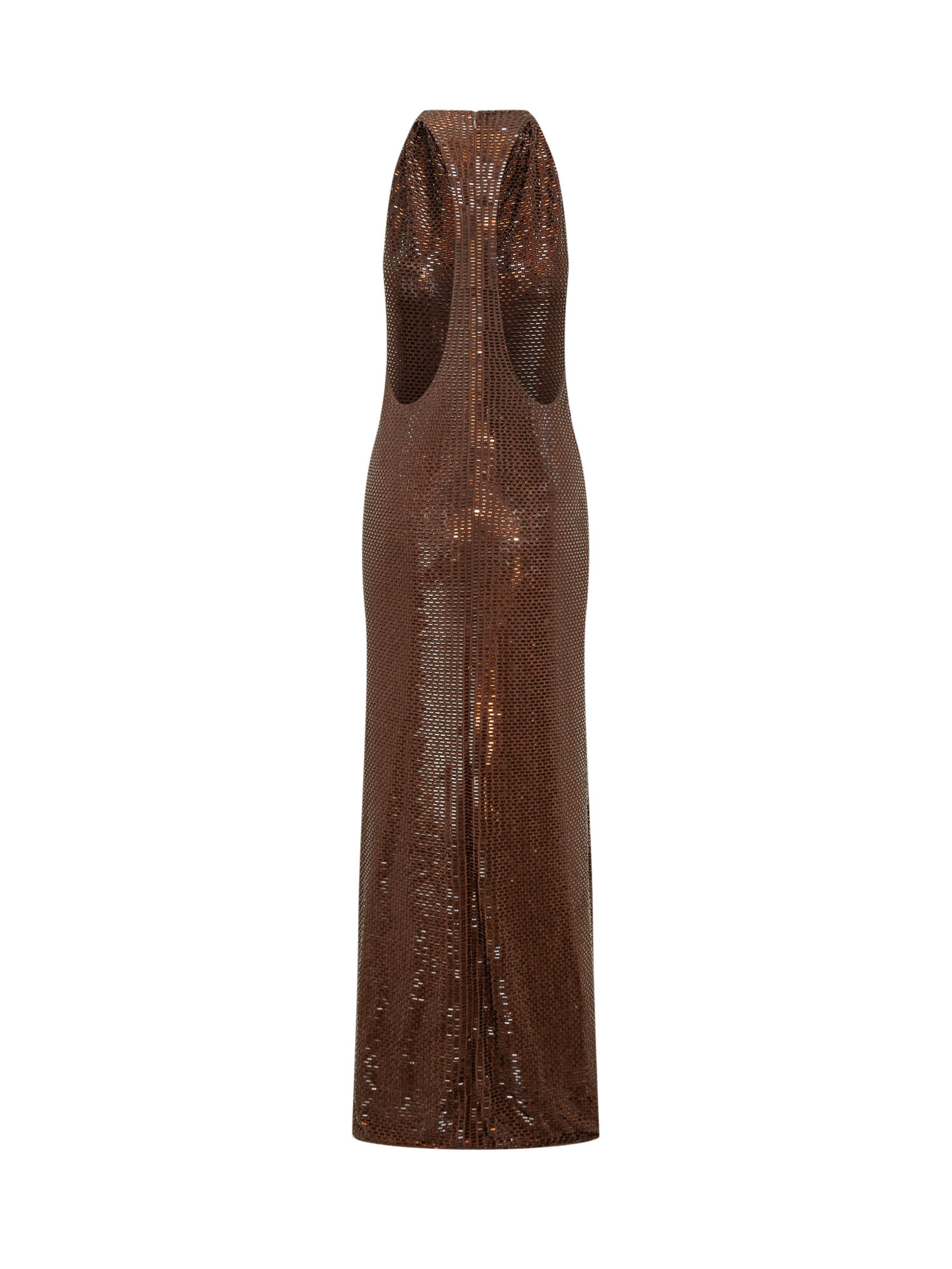 [Self-portrait] Sleeveless dress FW26 PF26041XBBR BROWN
