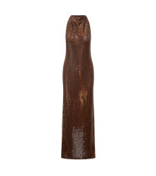 [Self-portrait] Sleeveless dress FW26 PF26041XBBR BROWN