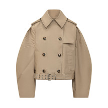 [GANNI] Trench Coat FW26 A1130003 ZZR