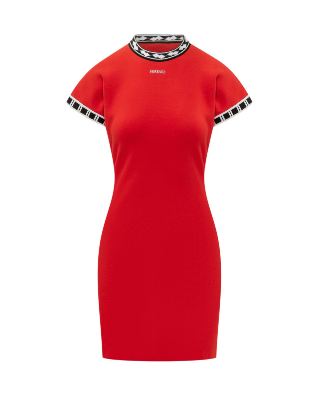 [Versace] Short sleeve dress FW26 10257671A18356 1RC90