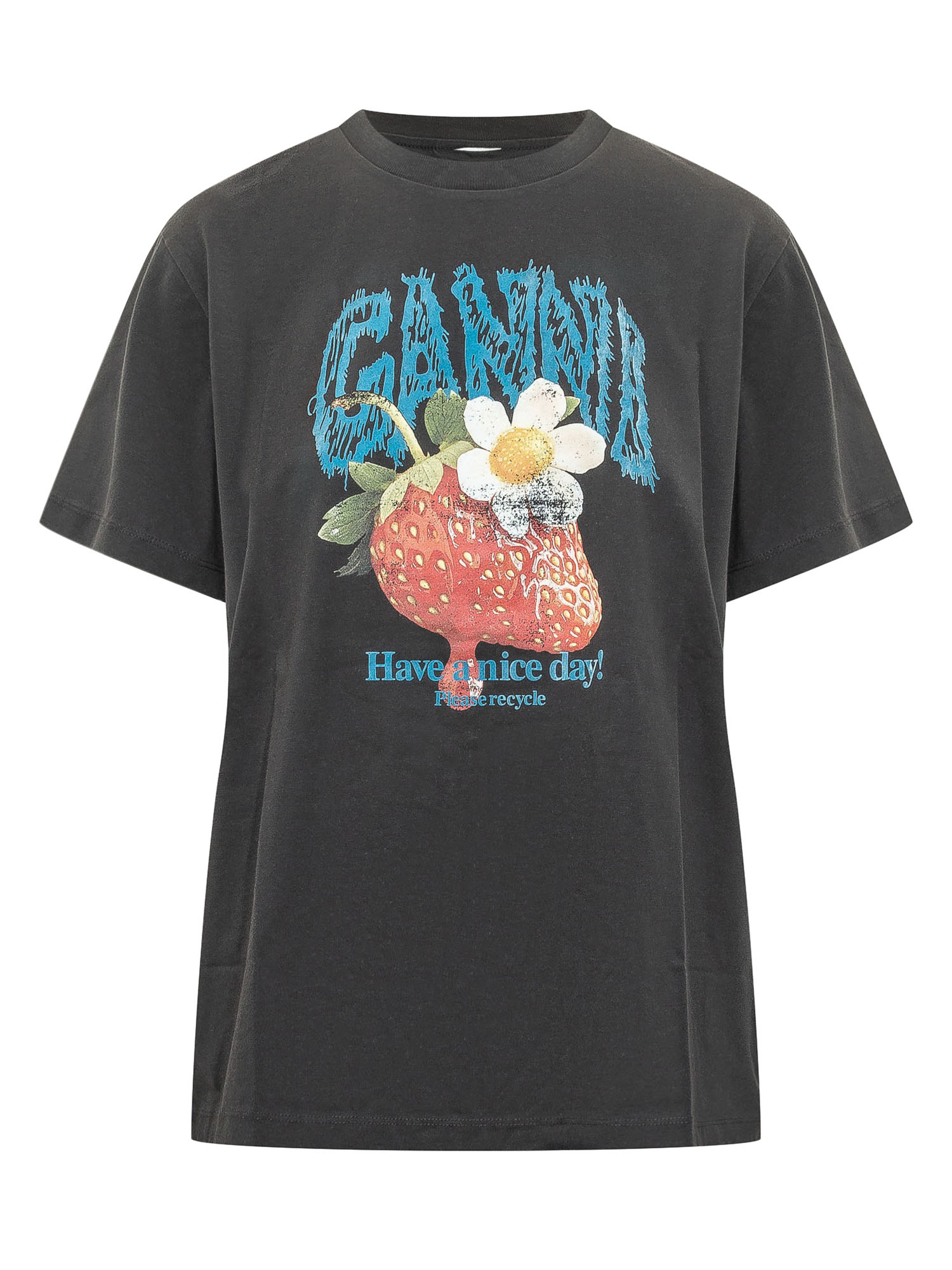 [GANNI] T-shirts Short Sleeve FW26 A1050257 252