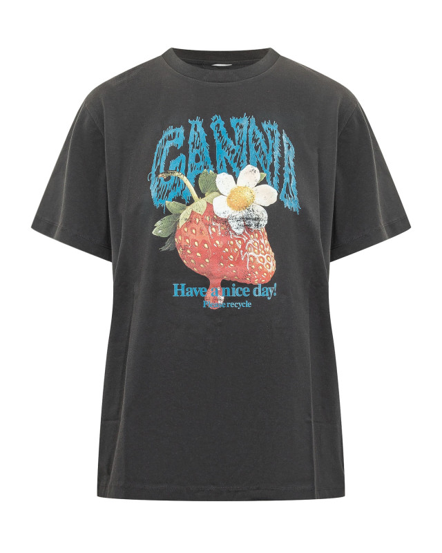 [GANNI] T-shirts Short Sleeve FW26 A1050257 252
