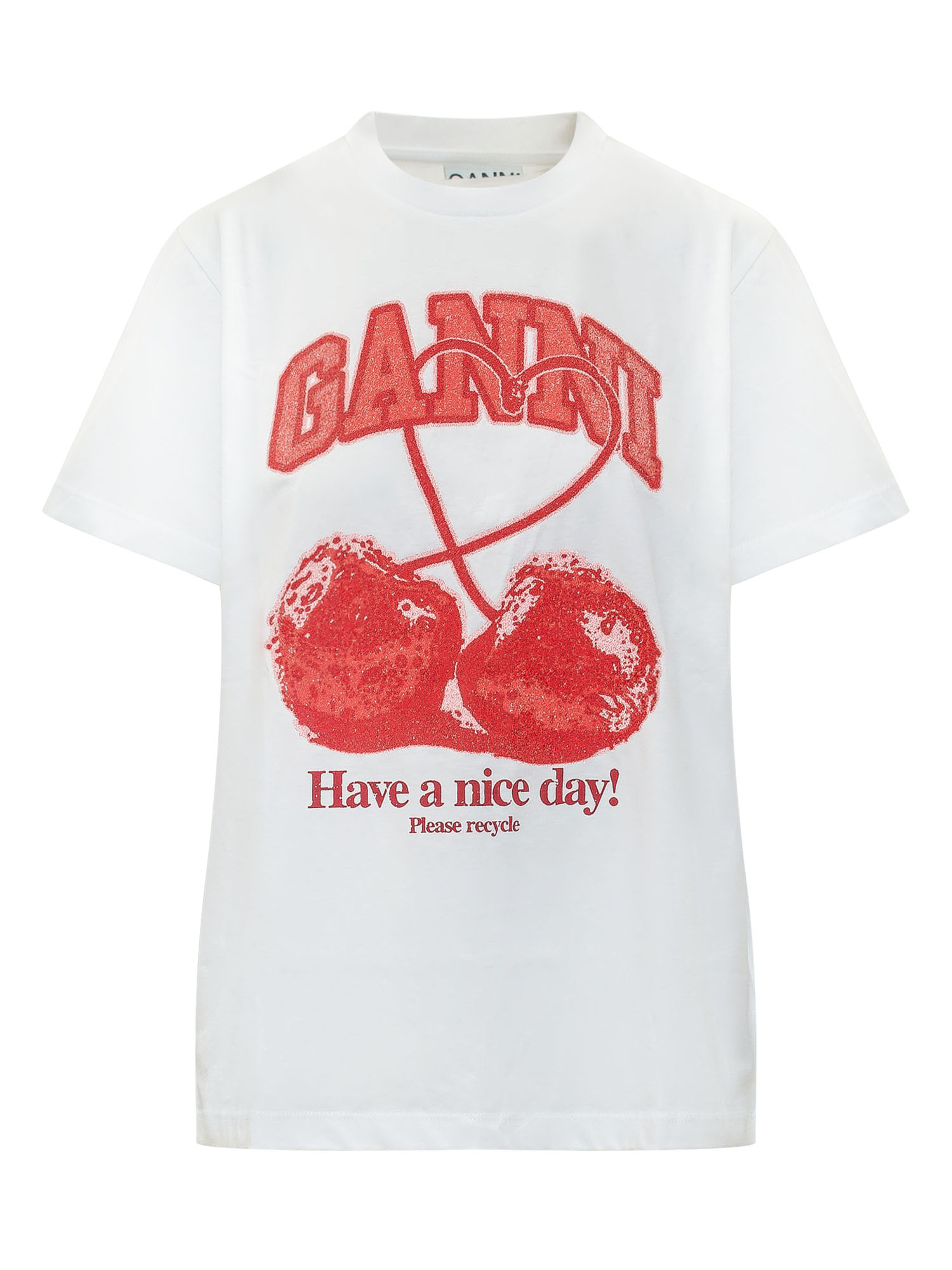[GANNI] T-shirts Short Sleeve FW26 A1050247 151