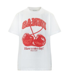 [GANNI] T-shirts Short Sleeve FW26 A1050247 151