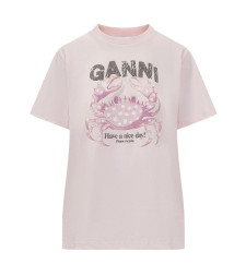 [GANNI] T-shirts Short Sleeve FW26 A1050197 868