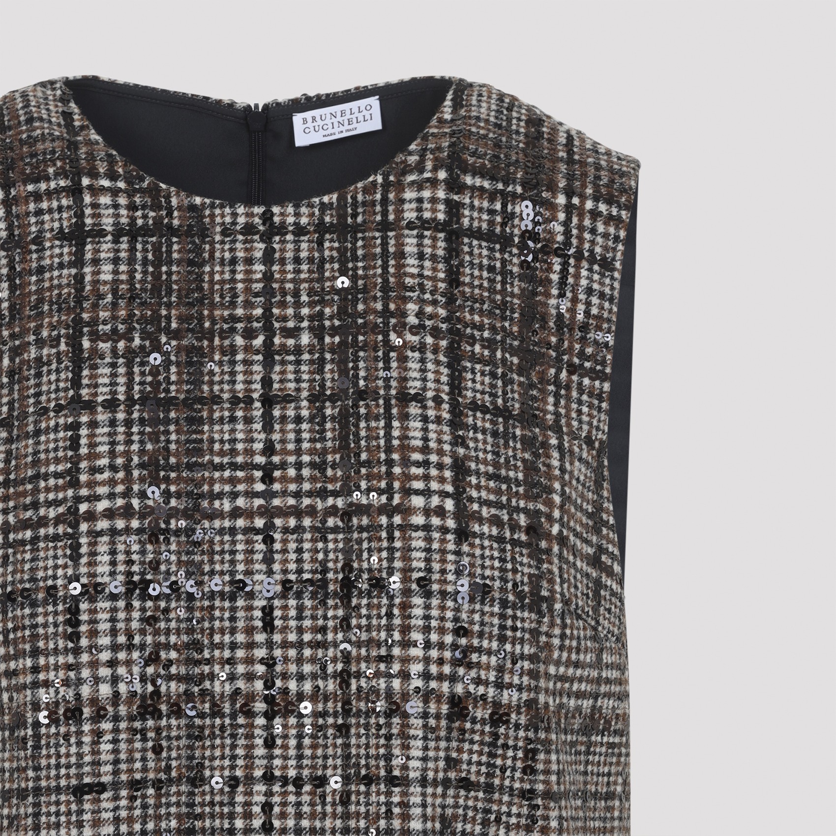 [Brunello Cucinelli] Sleeveless dress FW26 MG557AB5S1