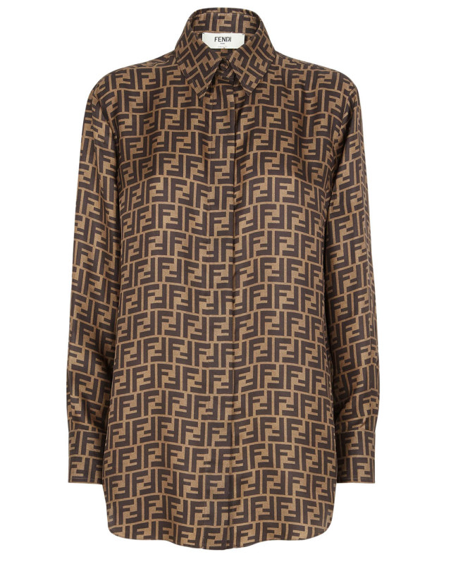 [Fendi] Shirts Long Sleeve FW26 FS8107A8G3F118W