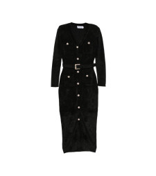 [Self - portrait] Long sleeve dress FW26 AW26-099M-BBLACK