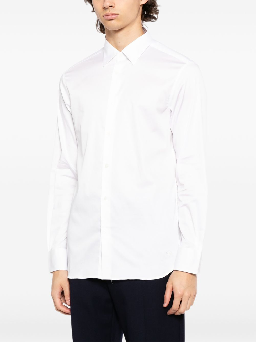 [Emporio Armani] Shirts Long Sleeve FW26 EM005123AF23800U0002