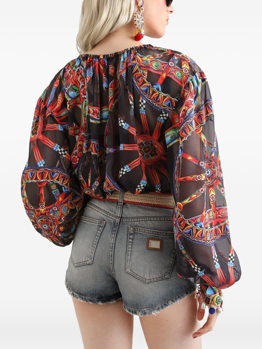 [Dolce & Gabbana] Blouse FW26 F7BR1T FSTB5 HN6FN