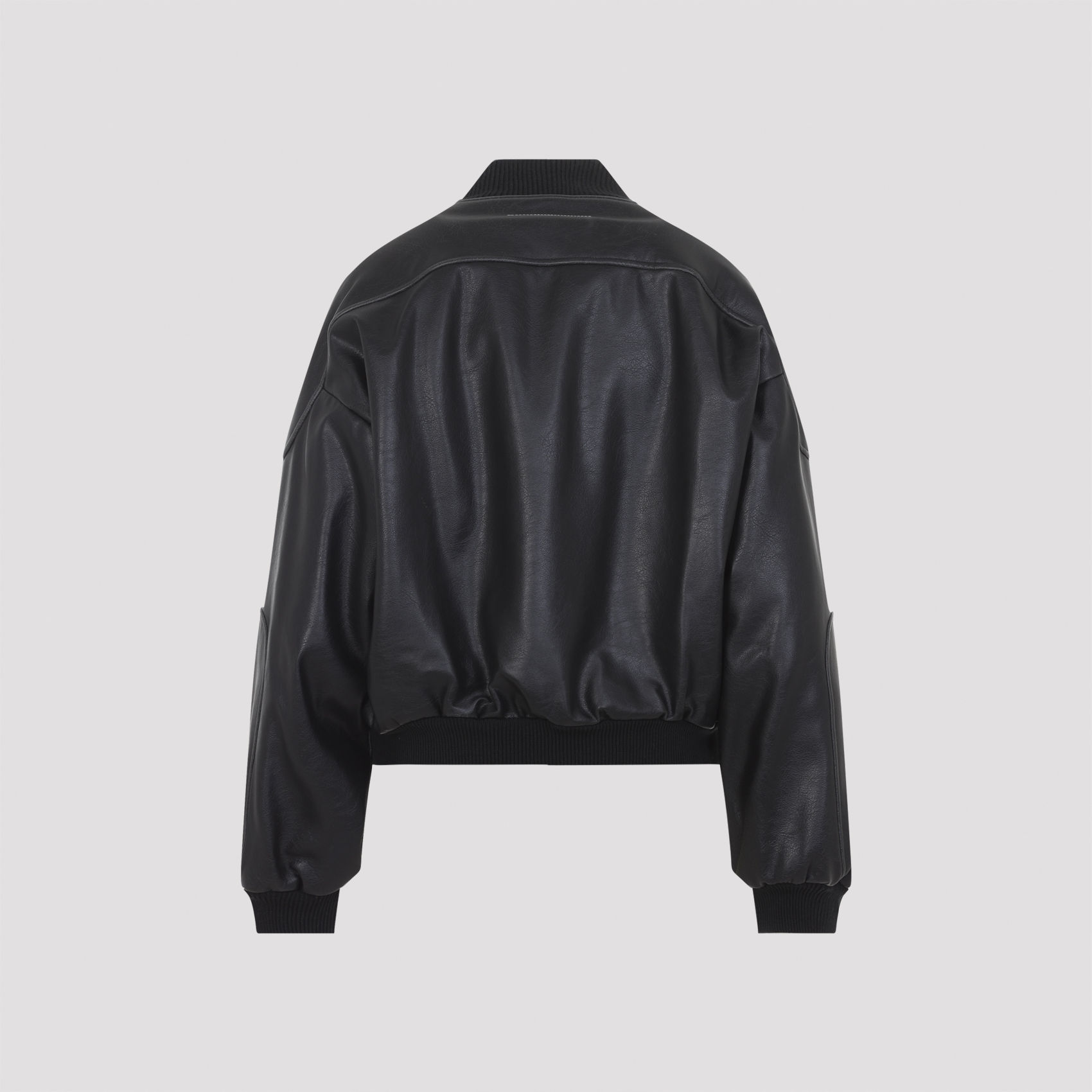 [MM6 Maison Margiela] Leather Jacket FW26 S52AM0358.M35455