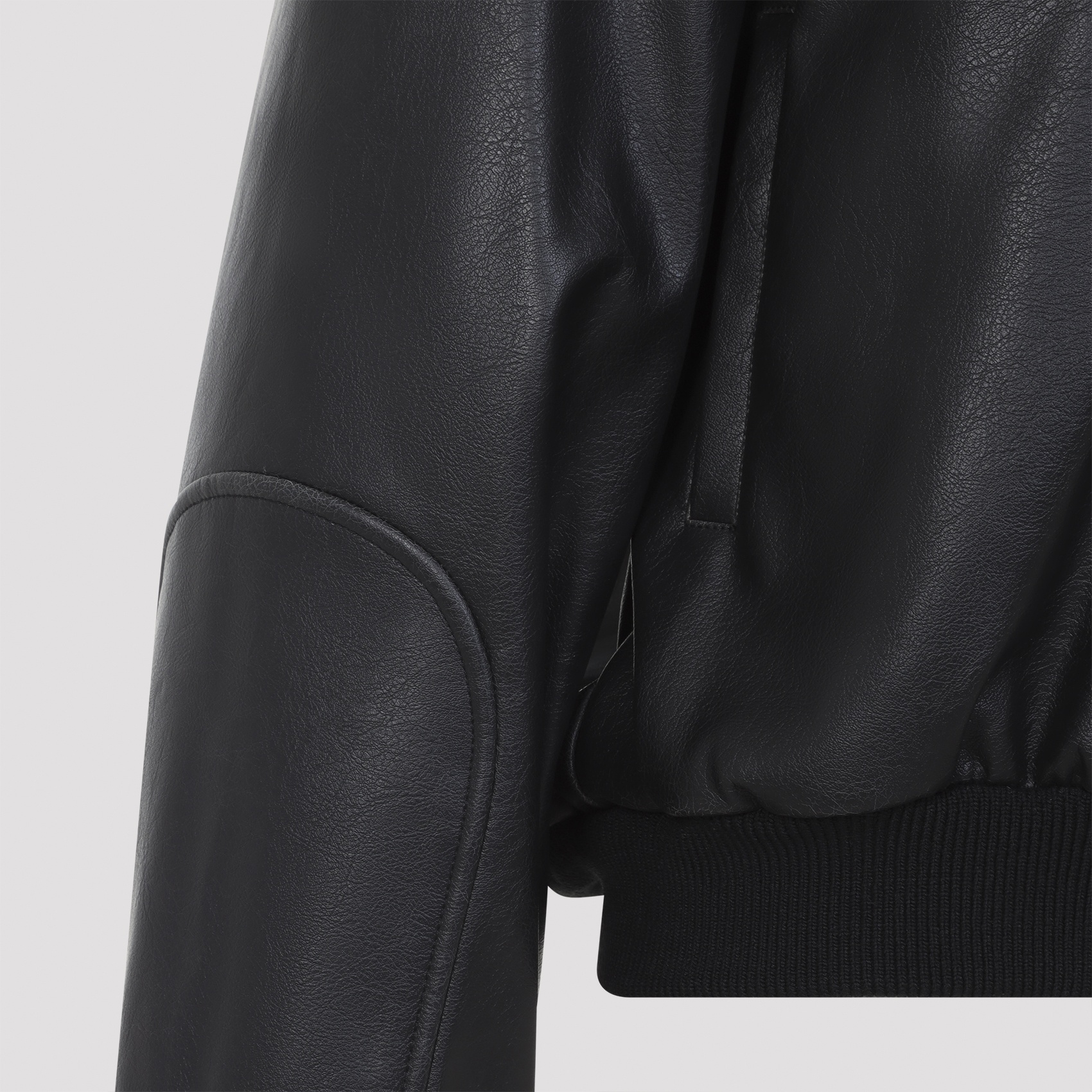 [MM6 Maison Margiela] Leather Jacket FW26 S52AM0358.M35455