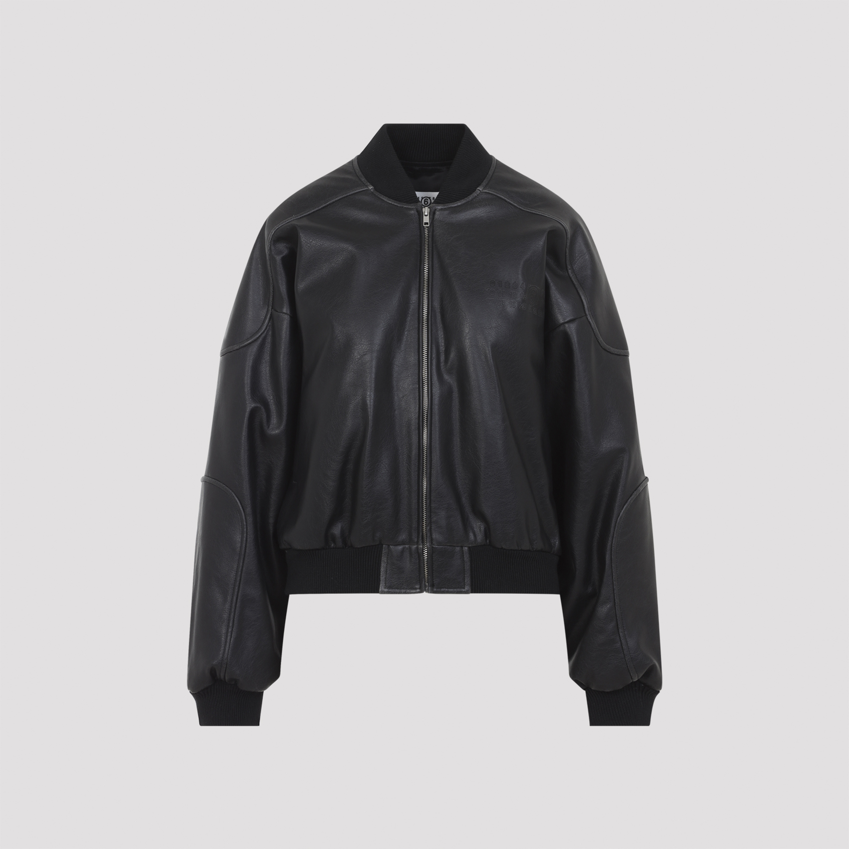 [MM6 Maison Margiela] Leather Jacket FW26 S52AM0358.M35455