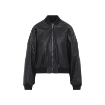 [MM6 Maison Margiela] Leather Jacket FW26 S52AM0358.M35455