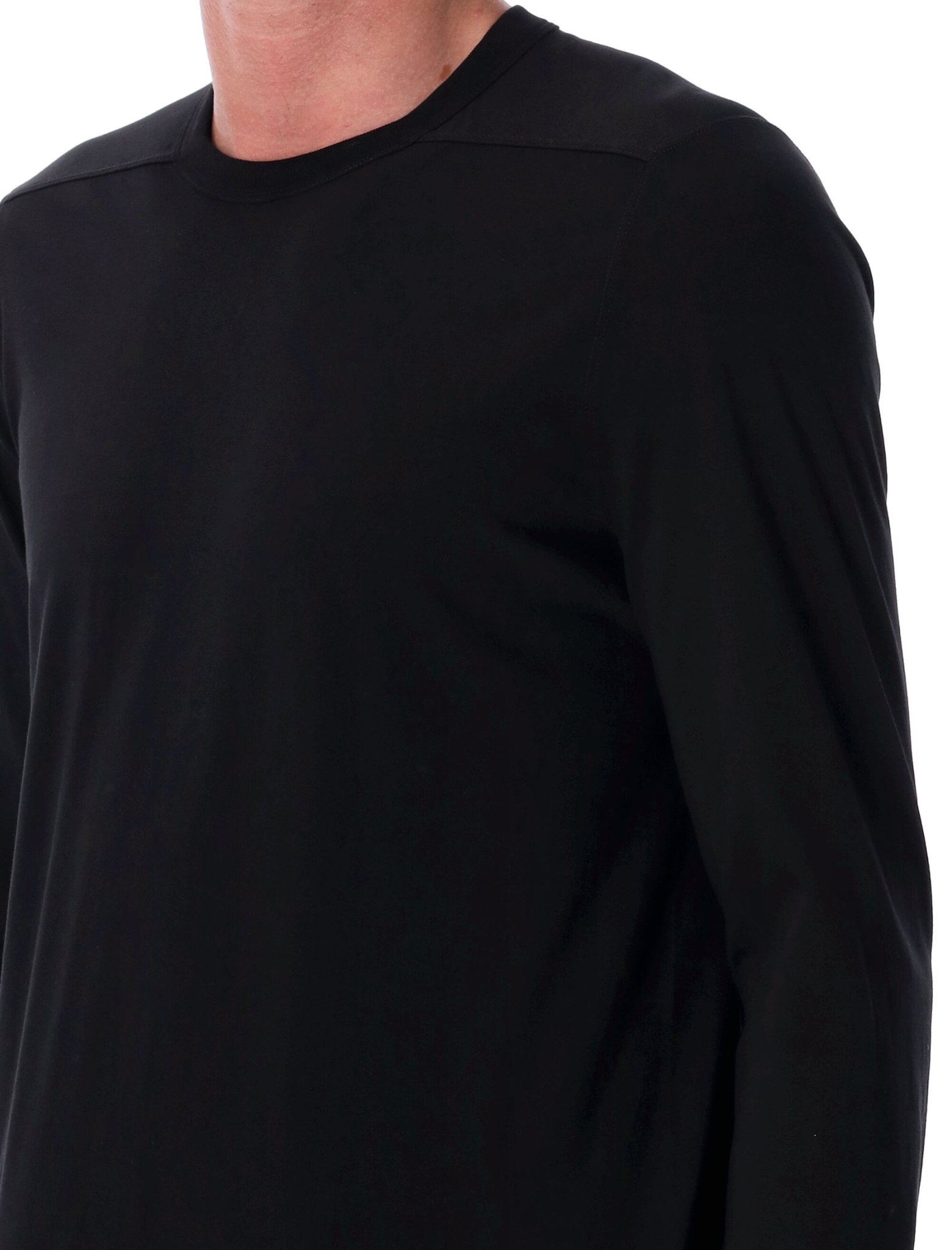 [Rick Owens] T-shirts Long Sleeve FW26 RU02F4266JA09