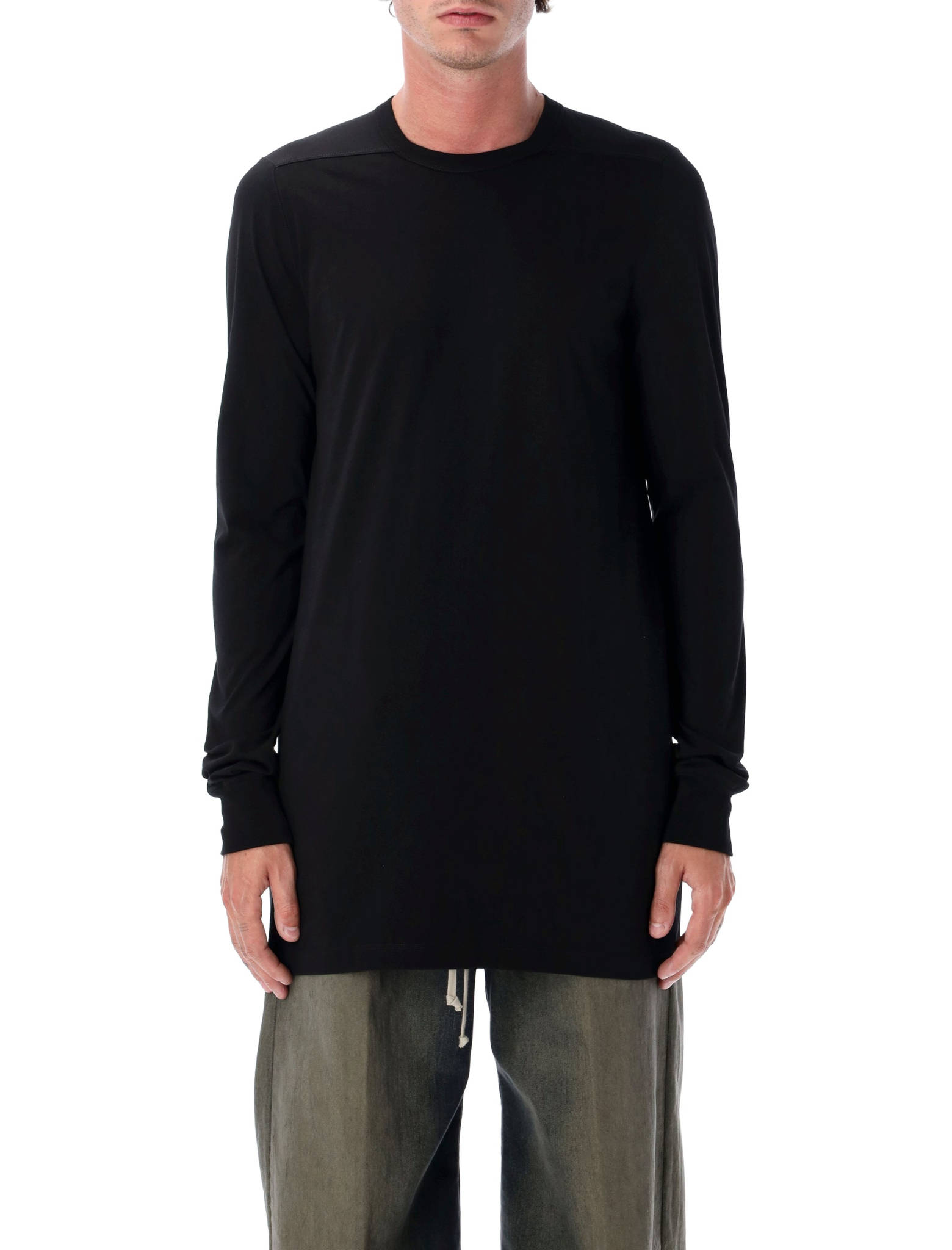 [Rick Owens] T-shirts Long Sleeve FW26 RU02F4266JA09