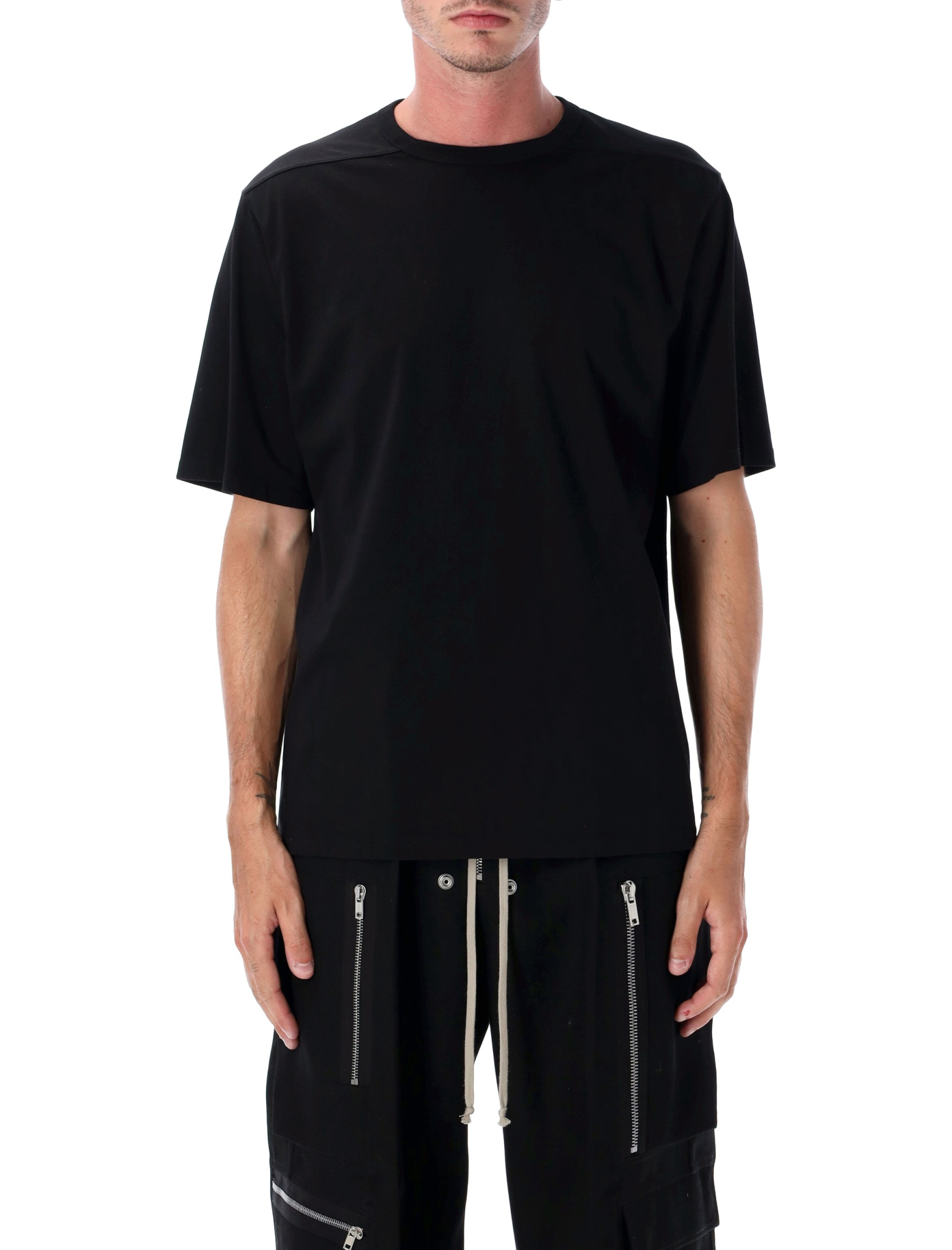 [Rick Owens] T-shirts Short Sleeve FW26 RU02F4232JA09