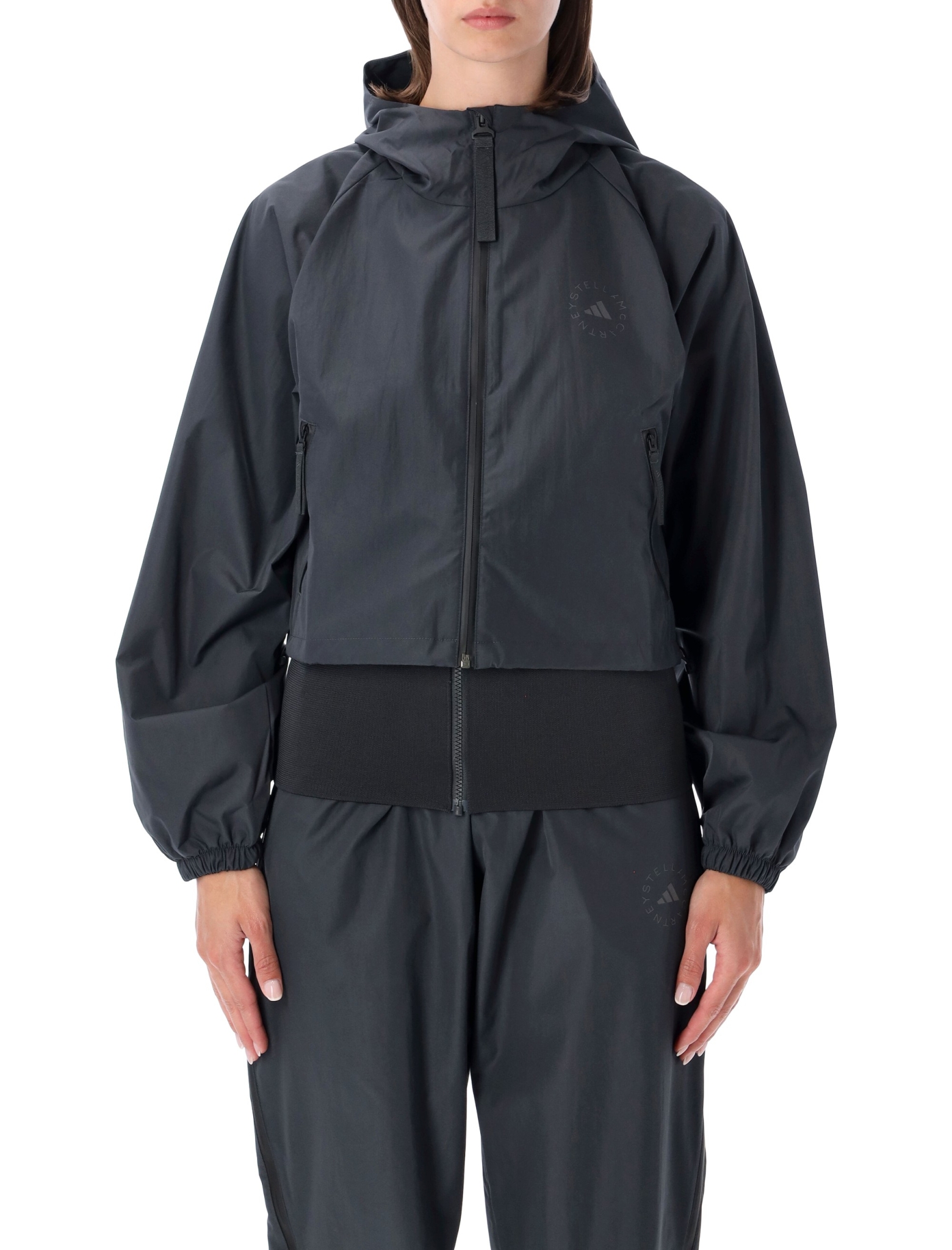 [Adidas By Stella McCartney] Coat FW26 KR6262CARBON