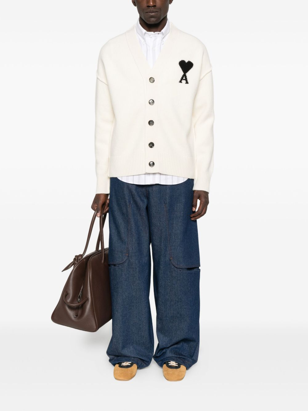 [Ami Paris] Cardigan FW26 UKC367018151