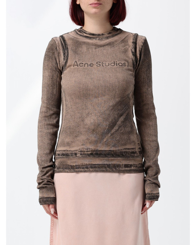 [Acne Studios] T-shirts Long Sleeve FW26 AL0531 AC0