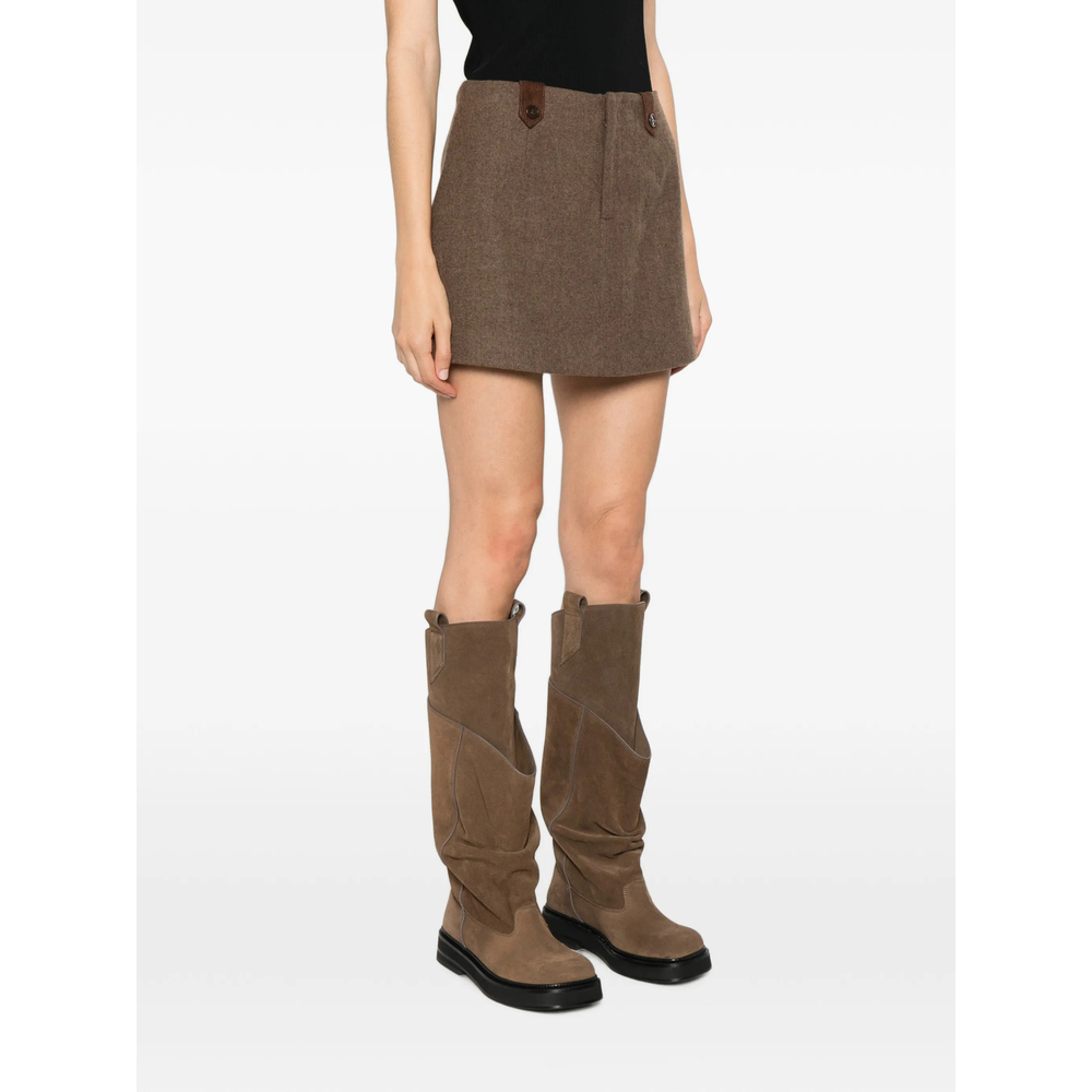 [Eleh] Mini skirt FW26 EFW260015  MARRO