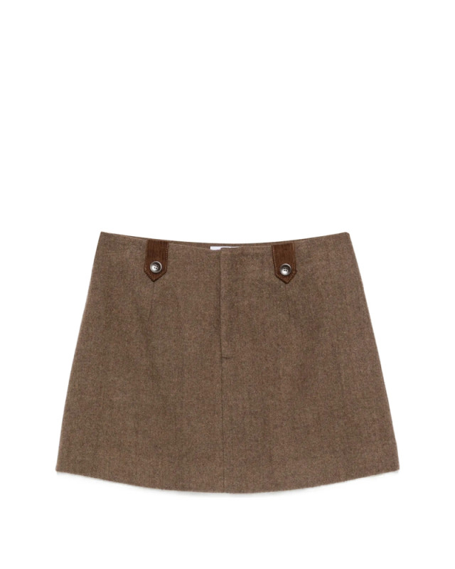 [Eleh] Mini skirt FW26 EFW260015  MARRO