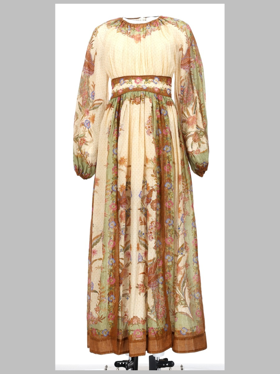 [Zimmermann] Long sleeve dress FW26 5947DSS262_CKSF