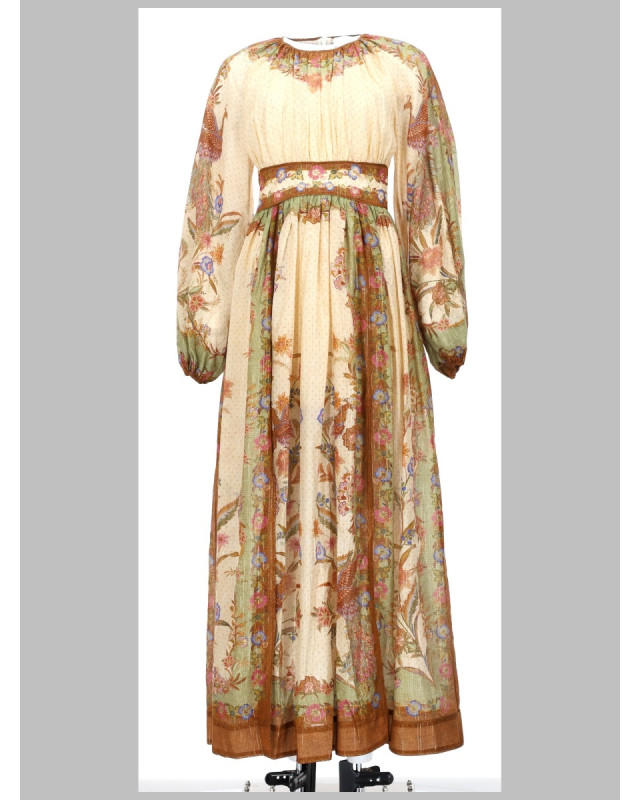 [Zimmermann] Long sleeve dress FW26 5947DSS262_CKSF