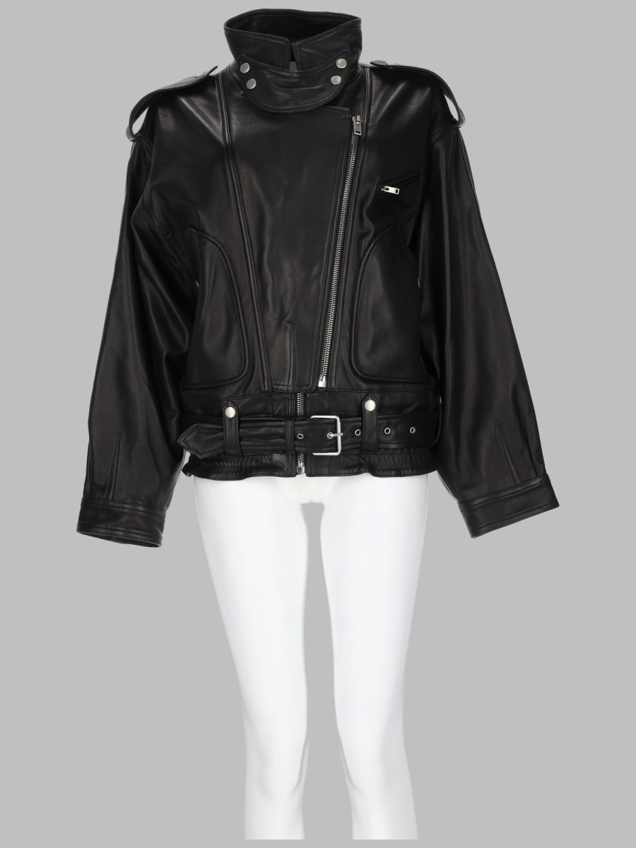 [Isabel Marant] Leather Jacket FW26 VE0744FA_D3B04I01BK