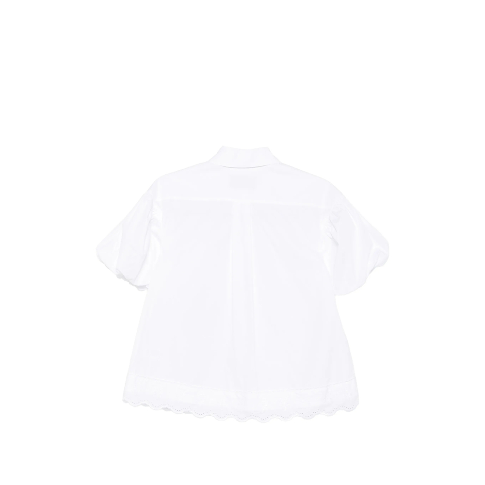 [Simone Rocha] Shirts Short Sleeve FW26 5463 1287 WHITE