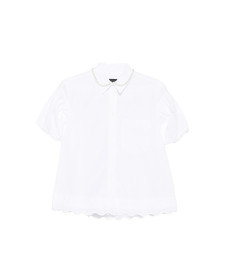 [Simone Rocha] Shirts Short Sleeve FW26 5463B 1287 WHPEA