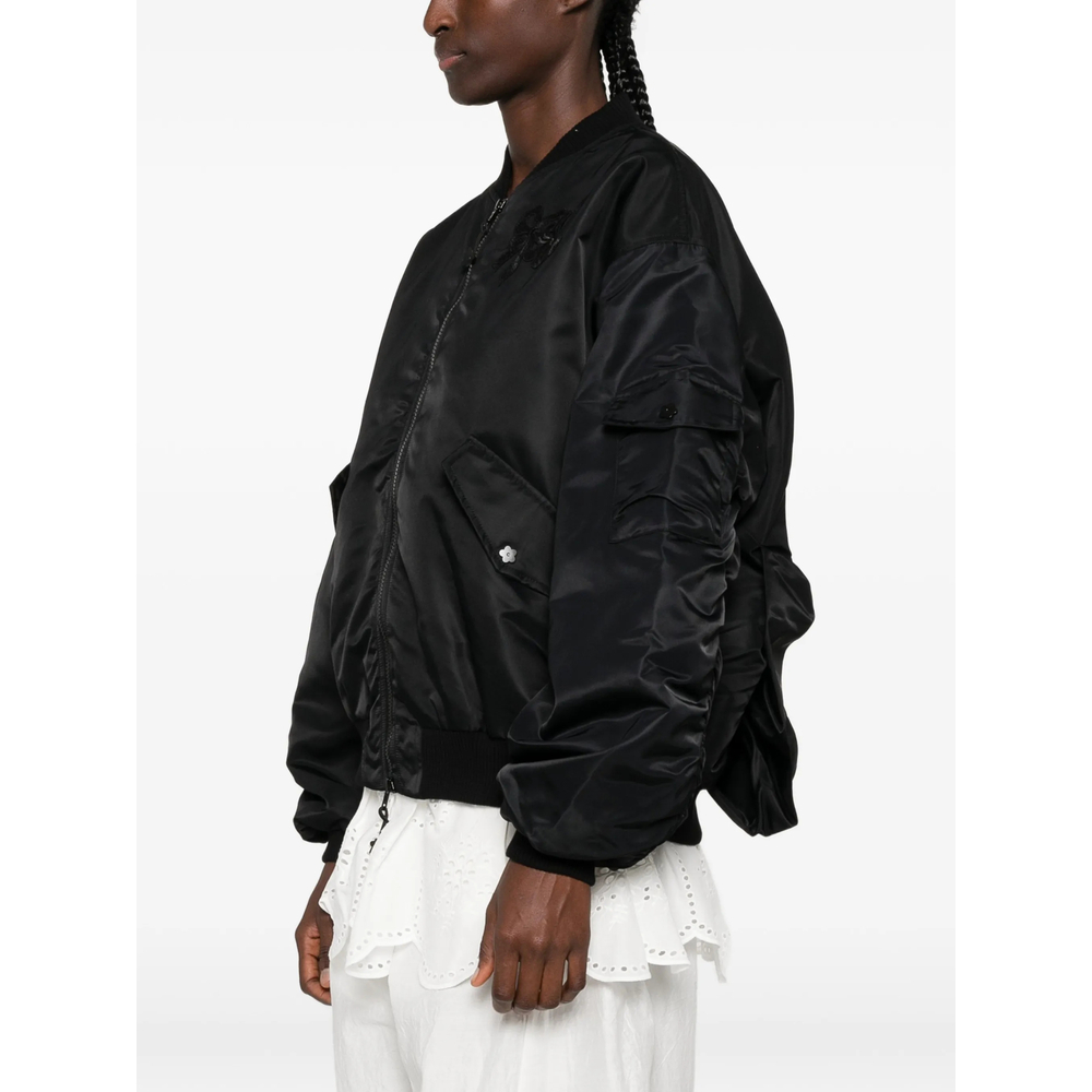 [Cecilie Bahnsen] Bomber jacket FW26 OTW21006 FEILAN BLACK