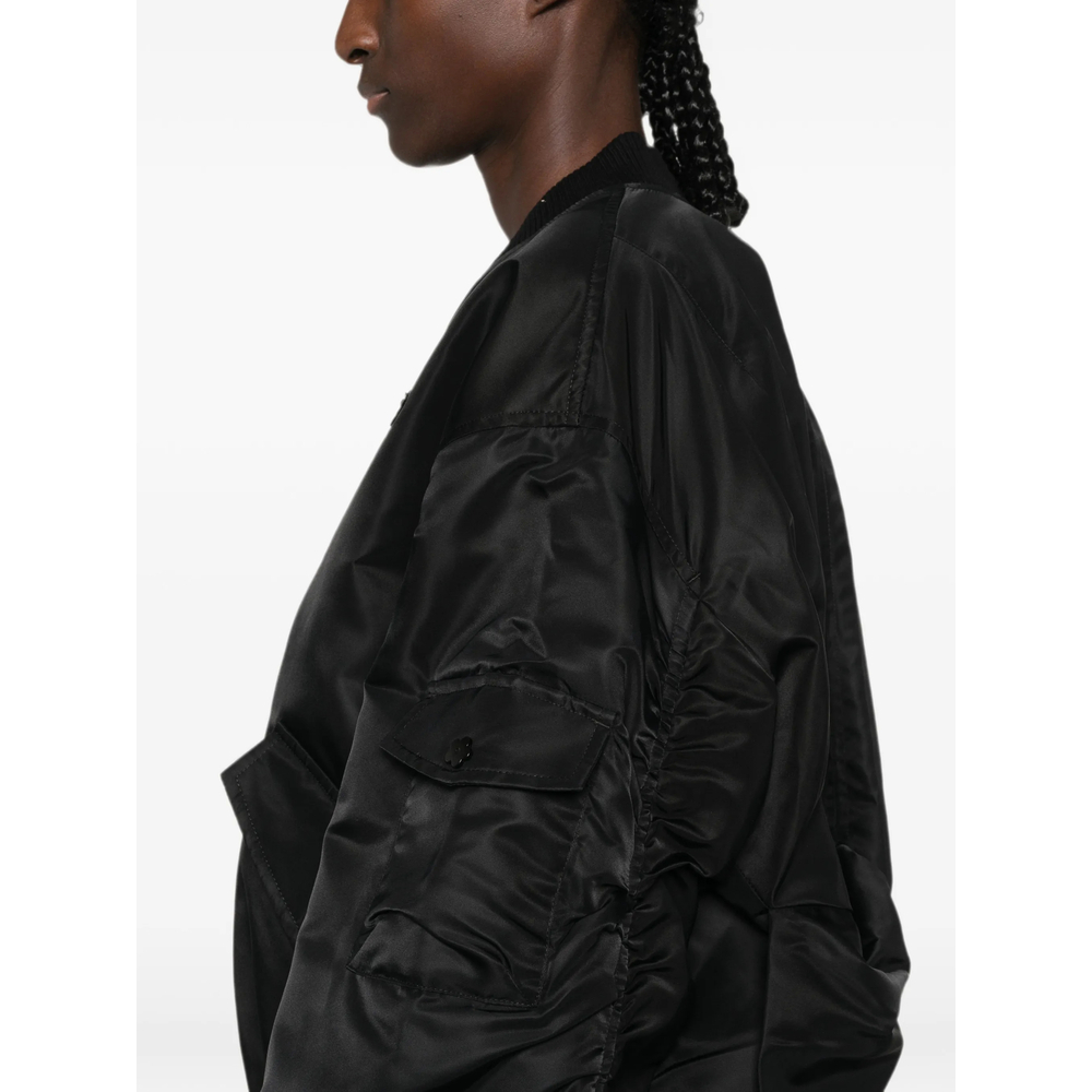 [Cecilie Bahnsen] Bomber jacket FW26 OTW21006 FEILAN BLACK