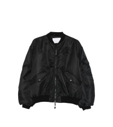 [Cecilie Bahnsen] Bomber jacket FW26 OTW21006 FEILAN BLACK