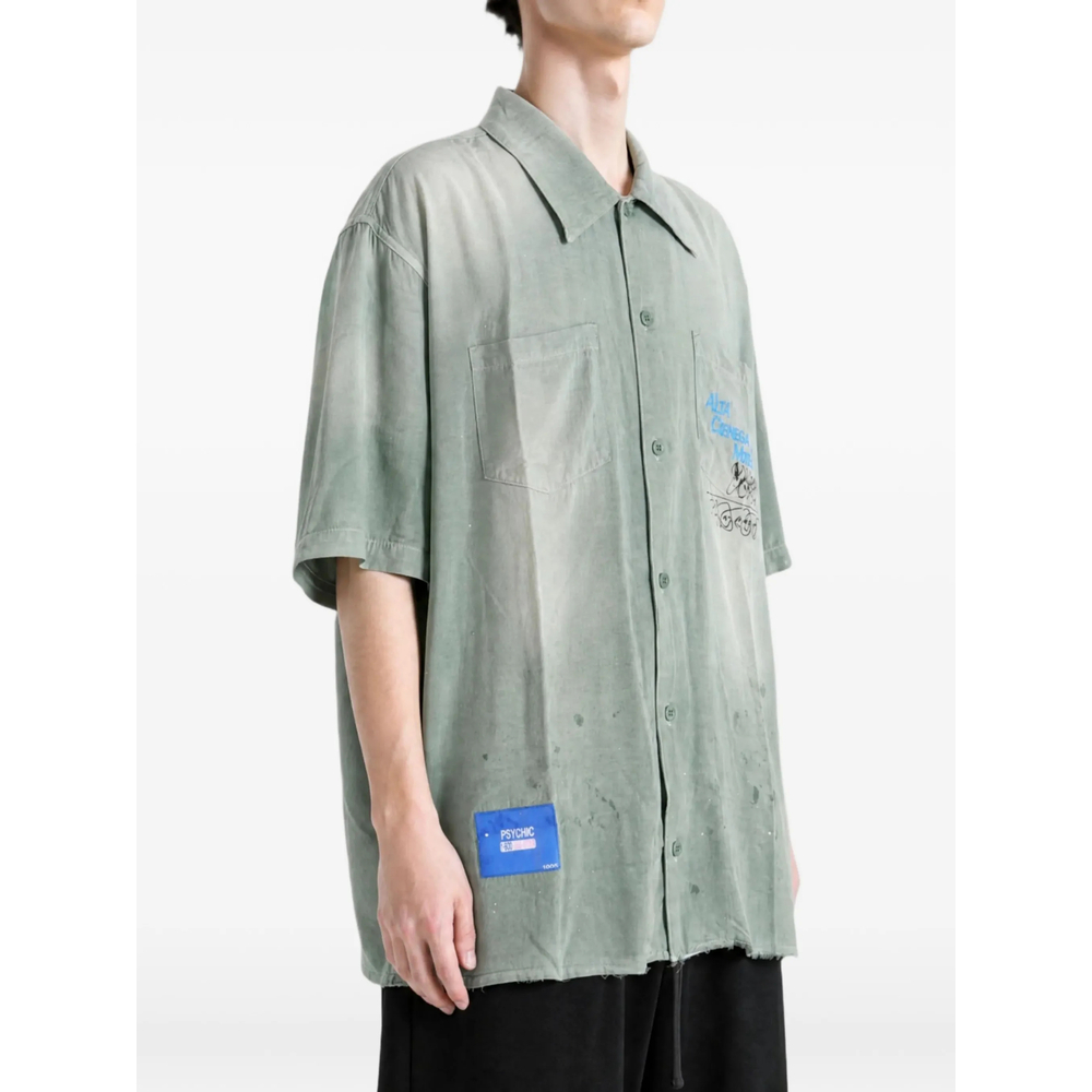 [Paly Hollywood] Shirts Short Sleeve SS26 10U004Q1010  GREEN