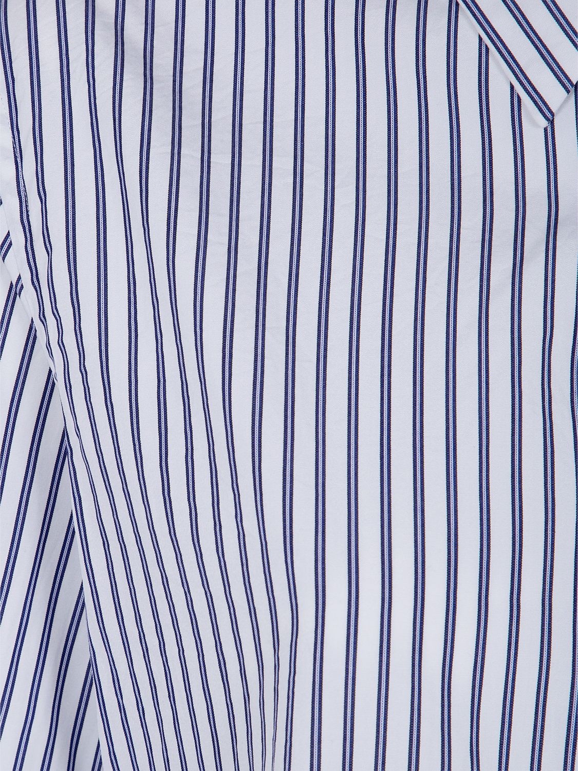 [Comme des Garcons] Shirts Long Sleeve SS26 RQB005 WHITE NAVY SAX