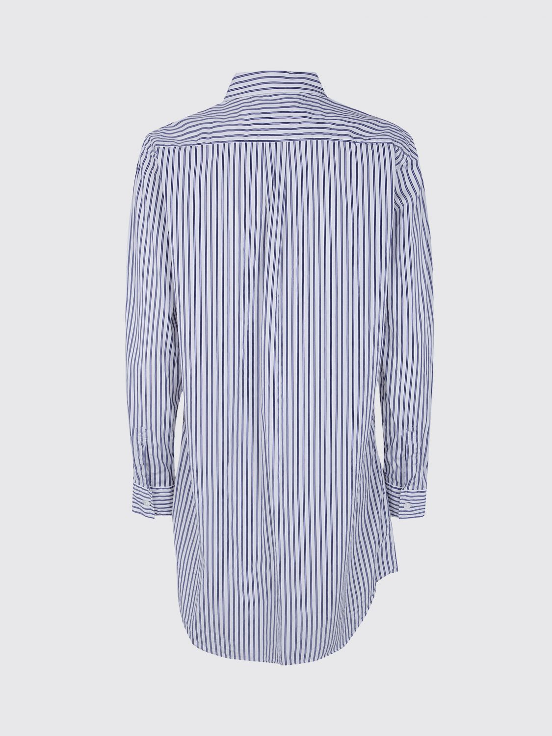 [Comme des Garcons] Shirts Long Sleeve SS26 RQB005 WHITE NAVY SAX
