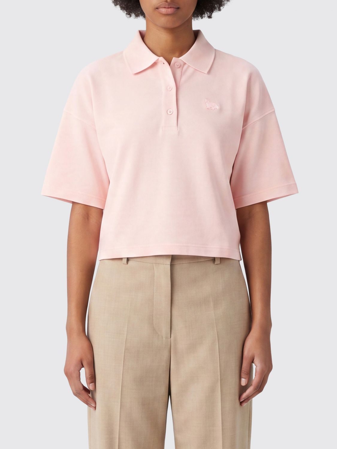 [MAISON KITSUNE] T-shirts Short Sleeve SS26 PW00203KP0001 0448