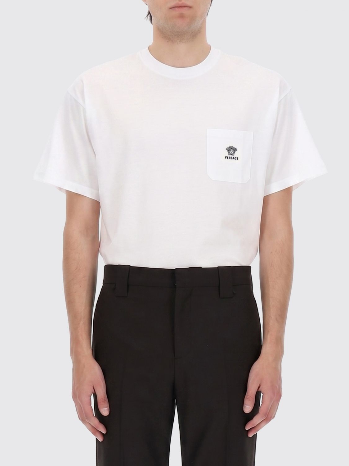 [Versace] T-shirts Short Sleeve SS26 10245741A17915 1W000