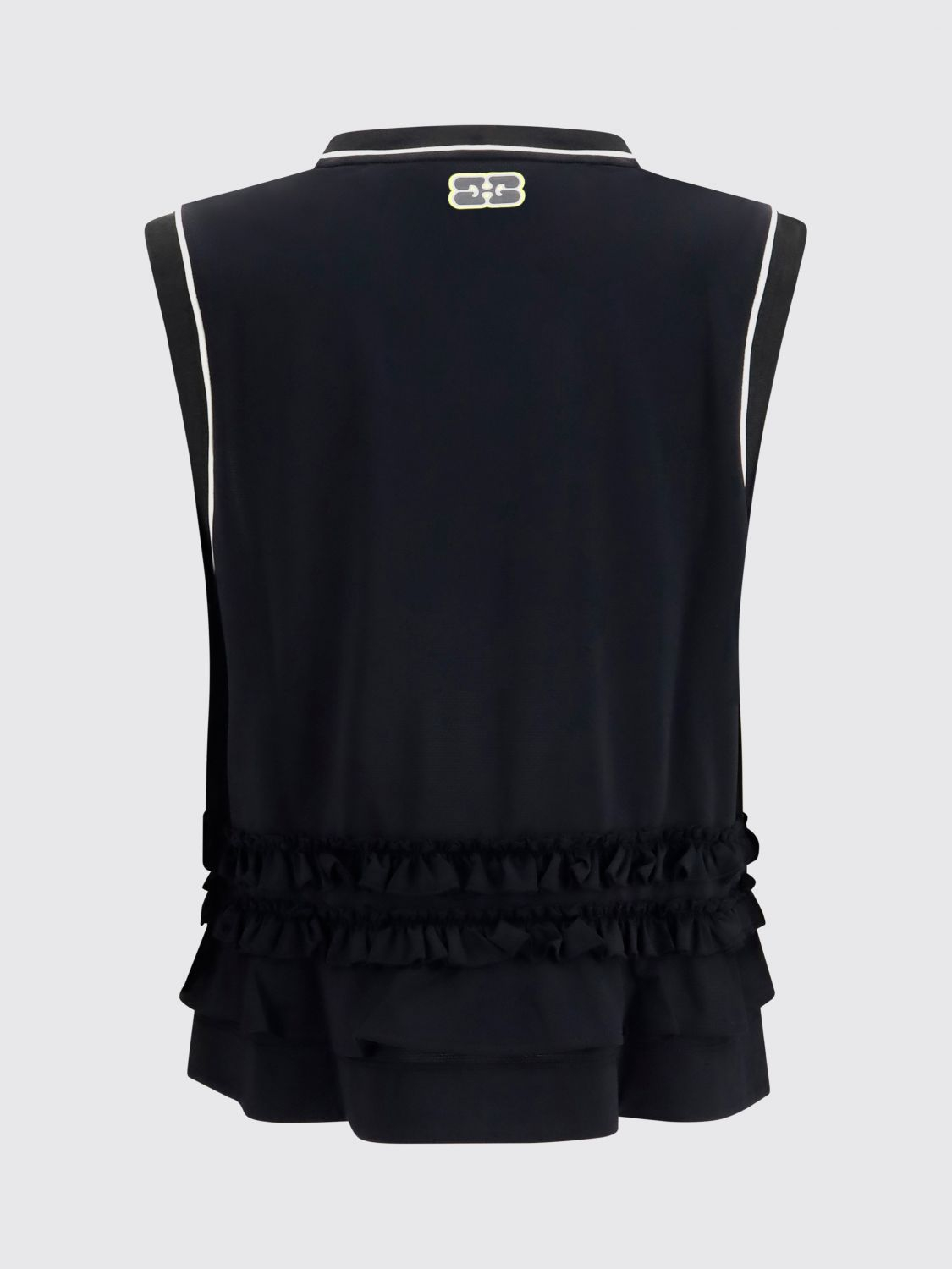 [GANNI] T-shirts Sleeveless FW26 A1050225 099