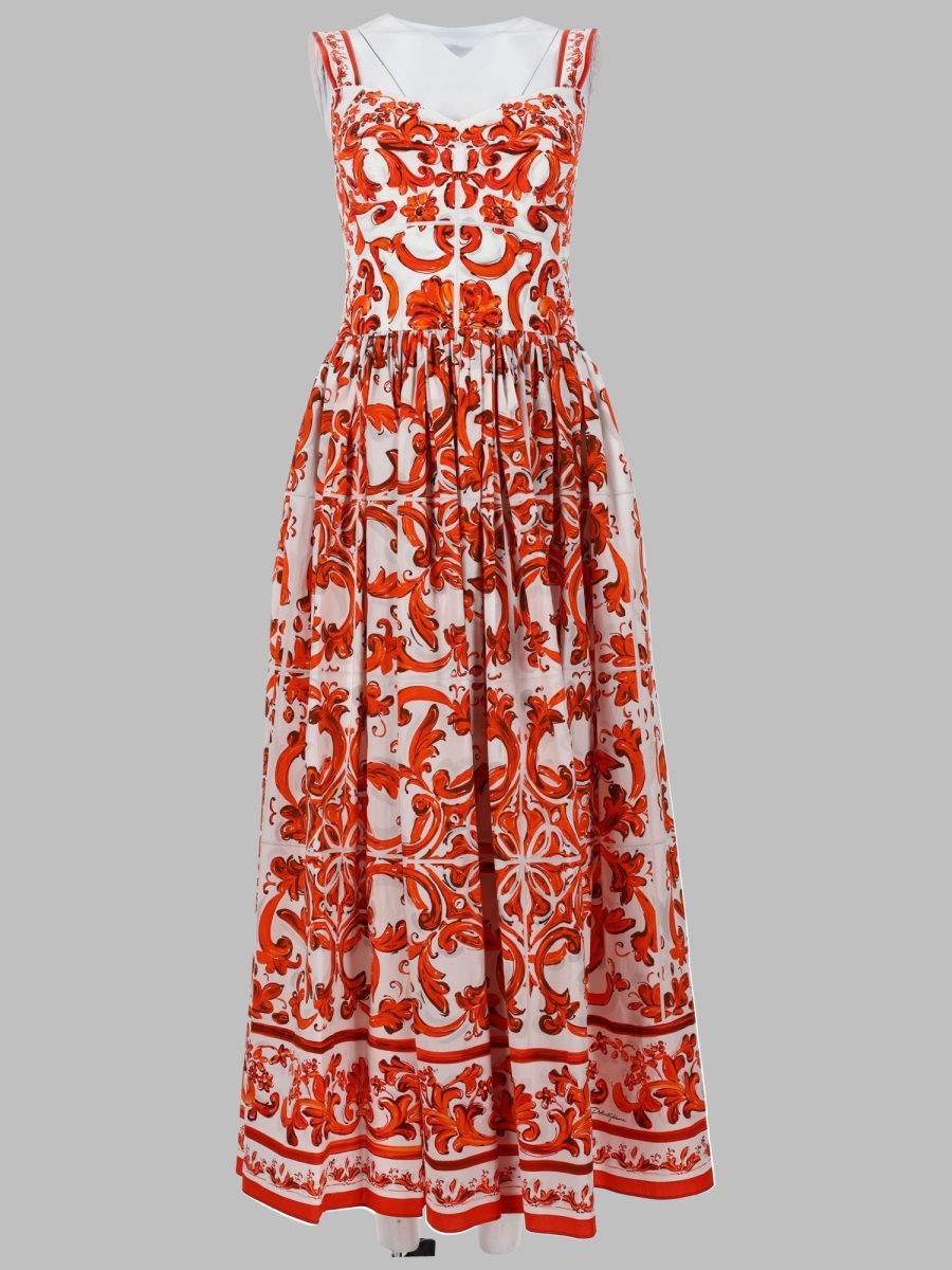 [Dolce & Gabbana] Sleeveless dress FW26 F6TTHT_GDDRLS9000