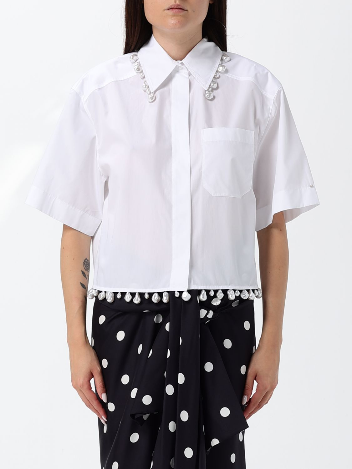 [SPORTMAX] Shirts Short Sleeve SS26 211107620600 001