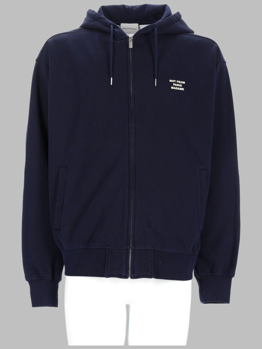 [DROLE DE MONSIEUR] Sweatshirt FW26 HO207_CO312NAVY