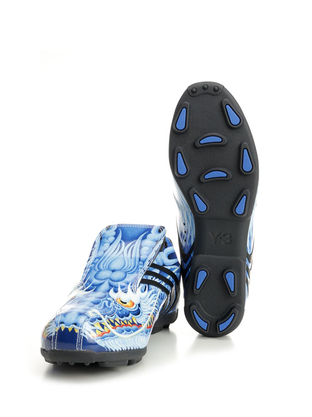 [adidas Y-3] Sneakers SS26 KK3651BLACK/BLACK/GLOBLU