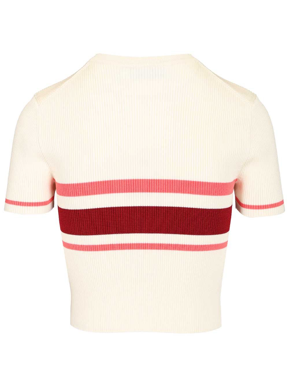 [Self-portrait] Knitwear SS26 SS26-061TA-CCREAM