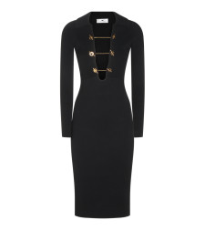 [ELISABETTA FRANCHI] Long sleeve dress FW26 AM01S66E2110