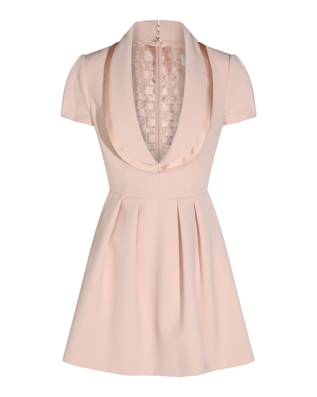 [ELISABETTA FRANCHI] Short sleeve dress FW26 AB98666E2EA1