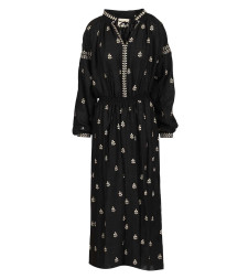 [Isabel Marant] Long sleeve dress SS26 26PRO1027FA-D1J12I01BK